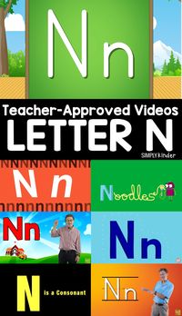 Teacher-Approved Videos Letter N - Simply Kinder