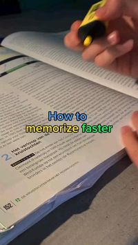 Supercharge your memory skills with these proven techniques! 🧠💡 Explore expert tips on how to memorize faster and retain information efficiently. 🚀 Elevate your learning game and embrace a smarter, more effective approach to memory mastery. #MemoryHacks #StudySmart #FastLearning