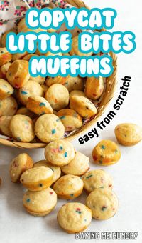 Little Bites Muffin Recipe | Easy Copycat Mini Muffins