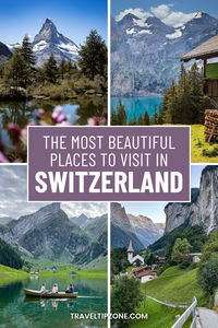 Switzerland has an exceptional wealth of attractions: amazing lakes, waterfalls, gorges and mountains await you when you travel to Switzerland. This article includes: The 13 most beautiful places to visit in Switzerland • The best time to visit the top places in Switzerland • Things to know about Switzerland before visiting • 13 real must-see places in Switzerland • How to get to the most beautiful places in Switzerland • Top attractions in Switzerland #SwitzerlandBestPlaces