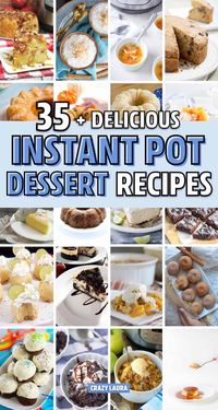 Check out the 35+ best Instant Pot dessert recipes you need to try! #instantpot #instantpotdessert #instantpotrecipe