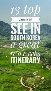 Two weeks itinerary to visit the best of South Korea  Travel off-the-beaten-path  see all the best destinations in South Korea #southkorea #itinerary #overland #overlanding #roadtrip #bicycletouring #bicycletravel #worldbybike #cycling #cicloturismo #bikepacking #slowtravel #offthebeatenpath #travel #onabudget #budgetholidays