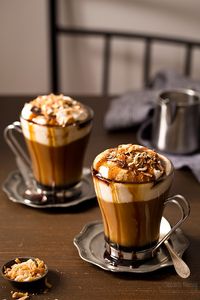 Toasted Coconut Mocha - Homemade In The Kitchen