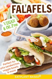 Vegan Falafel Chickpea Patties