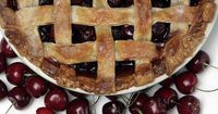 Sweet cherry pie