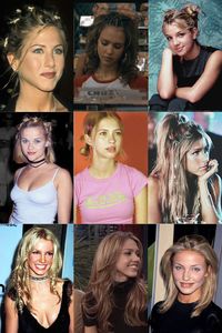 90's, hairstyles, 90s fine, honey, friends