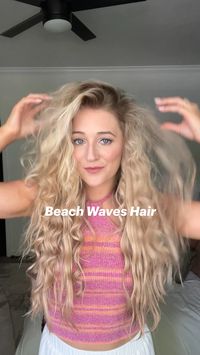 Beach wavy hair 💖

#beachwaves #beachwavehair