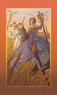 The Suit of Wands — Color Tarot Project