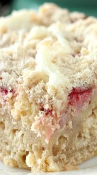 Strawberries and Cream Cheese Coffee Cake