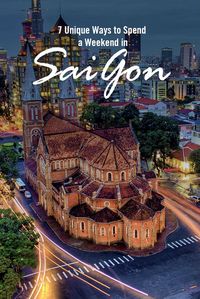 Saigon (a common name of Ho Chi Minh city) is a strange place. People may think that they understand it, explore all or its corners but someday they find out that this city offers more things to feel, taste, smell or do than they have ever imagined. #travel #awesome #vietnam