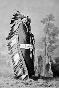 Brulé Chief Iron Nation - Ma-zu-o-ya-te 1872