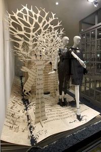 2010, Christmas Windows at Nicole Farhi, London  Medallion Media | literary decor vol. II