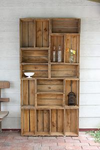 I'd love to build one of these bookshelves #DIY #Homedecor