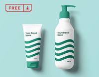 Popatrz na ten projekt w @Behance: „Free Cosmetics Bottle Mockup” https://www.behance.net/gallery/73614157/Free-Cosmetics-Bottle-Mockup