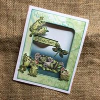 The Winking Frog Card , Design by HeartFelt Creations