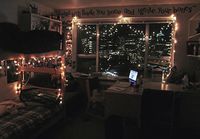 cool college bedroom lights 20 Cool College Dorm Room Ideas