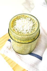 Golden milk chia pudding - Throughthefibrofog