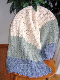 free prayer shawl crochet pattern | Cozy Comfort Prayer Shawl Denimstyle on chair fill