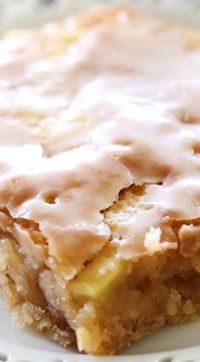 Caramel Apple sheet cake