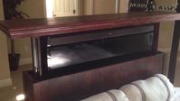 Amazingly Thin TV lift Cabinet!