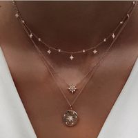 14kt gold and rose cut raw diamond starburst necklace – Luna Skye