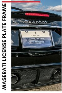 Take the drive of your dreams in your Maserati. #licenseplateframe #licenseplate #maserati #maseratis #luxurycar #sportscar #svu #maseratisvu #luxurysvu #granturismo #levante #levantegts #v8 #ghibli #quattroporte #mc12 #grancabrio #italiancar #summer #summerdrive #frontendfriday #coolcar #racing #racecar #spoiler #horsepower #engine #sportscar #vehicleaccessories