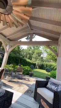 Reel date: 4/18 Screenshot your favorite outdoor #windmillceilingfan ! With spring temps starting to creep up, now is the perfect time to create your windmill fan to beat the summer heat! #clientphotos #happyclients #spring2023 #backyarddesign #backporch #porchlif #backyard #patioliving #patiomakeover #outdoordesign #outdoorliving #summerheat #porchecor #patiositting #outdoorfurniture #mmadeintheUSA #barndobuild #homerennovation #outdoorfan #fanwithlight #customfan #outdoorlivingspace