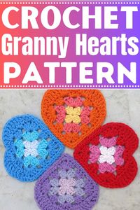 This Crochet Granny Hearts pattern offers a heartwarming way to add a sprinkle of charm and personality to any corner of your home. Whether you're aiming to craft a garland to drape over your mantle for that touch of modern flair, or prefer a quaint, country-style decoration, this pattern has got you covered.