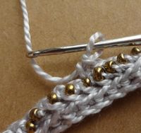 Crochet Seed Bead Bracelet