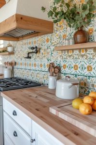 40 Stunning Ideas for Backsplash With Butcher Block Countertop