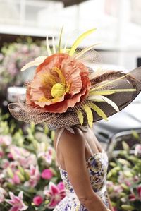 Derby Hats  The only thing more impressive than the mint juleps was the hat wear