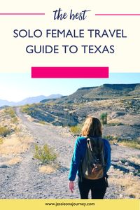 This guide to solo travel in Texas shares everything you need to plan an epic trip on your own! Discover the best solo trips for women in Texas, how to get around, estimated costs, and important safety tips for your Texas solo trip. Some of the best solo trips in Texas include Austin, San Antonio, and Dallas - as well as Big Bend National Park and Davis Mountains State Park. These are top picks when it comes to solo weekend getaway ideas in Texas or longer itineraries in the Lone Star State!