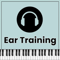 Pinterest Board Cover for Boom Cards you can use in piano lessons and music classes to teach and review ear training concepts.