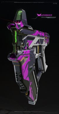 ArtStation - Cyberpunk Pistol "WINGCUTTER .02", David Fesl