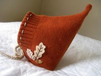 Big Little: Oak Leaf Pixie Hat Pattern