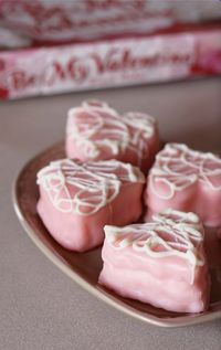 Homemade Little Debbie Heart Cakes -