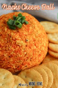 This Nacho Cheese Ball takes the classic party appetizer and kicks it way, way up with the addition of taco seasoning and crushed Doritos. It’s a zippy take on an old favorite.