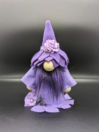 This Adorable Gnome is looking for a new home. All Gnomes are Unique, and no TWO Gnomes are Identical. They are Handmade with love from new material, and they are intended for display/decoration in your Home. They are NOT intended to be used as a TOY.