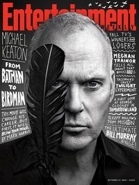 cover design | Entertainment Weekly #magazine / Michael Keaton cover  #typography #birdman