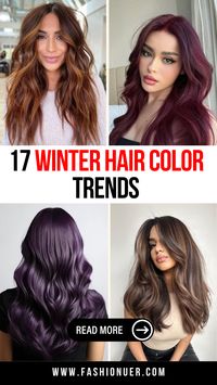 Transform your winter style with these stunning winter hair color ideas. From icy blondes to warm chestnuts, these trendy hair colors for winter suit every preference. Explore chic winter hair trends that bring vibrancy to your look. Perfect for all occasions, these best winter hair shades redefine seasonal elegance. Elevate your style with hair color inspiration that truly wows!