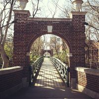 Rutgers Kissing Bridge , Douglass Campus