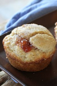 Low Fat Strawberry Cinnamon Muffins