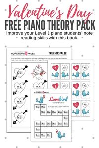 Print This Primer Valentine’s Day Piano Activity Pack - Teach Piano Today