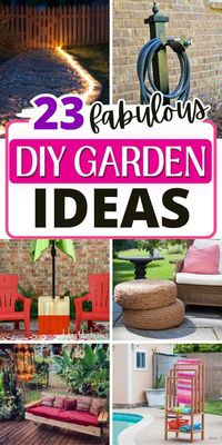 Easy DIY Backyard Ideas to Upgrade Your Outdoor Space This summer. Ready to give your outdoor space a fresh look this summer? Explore this collection of easy DIY backyard ideas perfect for both big and small yards. From DIY garden furniture to simple yard decor ideas, there is everything you need to create a beautiful and functional area. Whether you're looking for cheap backyard makeover or rental backyard ideas, these DIY patio ideas and easy garden decor projects are affordable and stylish, making them ideal DIY garden projects for any budget.