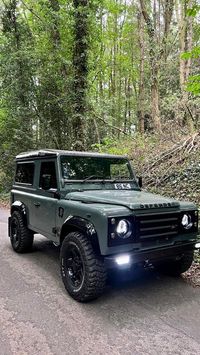 THE DOCTOR’S GARAGE on Instagram: "🙌🏼 My Defender so far 📺 See how we got here on my YouTube channel #TheDoctorsGarage 🔧 . . #landroverdefender #defender90 #landrover #defender110 #offroadcars #offroad #defender110 #landroverdefenderproject #carreel #cars #carreview #newdefender #landroverdiscovery #ltprtz #landroverlove #landroverphotos #4x4headlights"