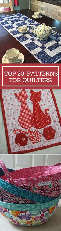 Top 20 Patterns for Quilters of All Levels