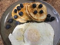 1 Point Weight Watchers Fluffy Pancakes – No Bananas! - Free Style in KItchen