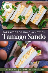 Tamago Sando (Japanese-Style Egg Sandwich)