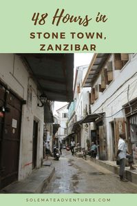 48 Hours in Stone Town, Zanzibar.   If you are at all interested in history, architecture, or food, Stone Town deserves to be put on your Tanzania itinerary. While it is tempting to head straight the the beautiful white sand beaches Zanzibar is so famous for, reserve a day or two for Stone Town and its surrounding areas. Stone Town | Zanzibar | 2 Day Itinerary