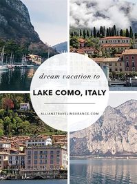 Planning your dream vacation to Lake Como, Italy! #ItalyVacation